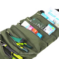 Customized Wholesale Car Multi Purpose Tool Easy Pull Bag Hanging Canvas Tool Storage Bag with Buckle